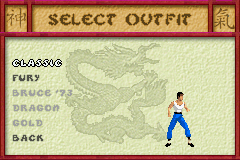 Bruce Lee screenshot 3 for GameBoy Advance